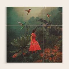 20 Seconds before the Rain Wood Wall Art