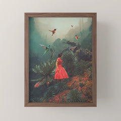 20 Seconds before the Rain Mini Art Print