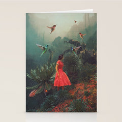 20 Seconds before the Rain Stationery Card