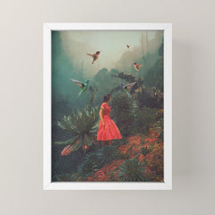 20 Seconds before the Rain Mini Art Print