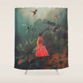 20 Seconds before the Rain Shower Curtain