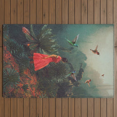 20 Seconds before the Rain Outdoor Rug