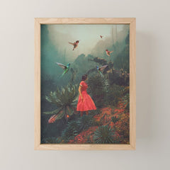 20 Seconds before the Rain Mini Art Print