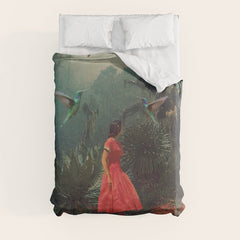 20 Seconds before the Rain Duvet Cover