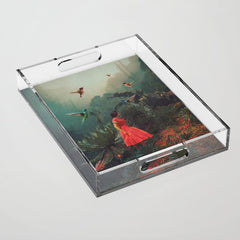 20 Seconds before the Rain Acrylic Tray