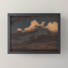 "Cloud Study" by Knud Baade, 1843 Mini Art Print