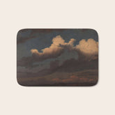 "Cloud Study" by Knud Baade, 1843 Bath Mat