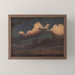 "Cloud Study" by Knud Baade, 1843 Mini Art Print