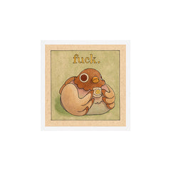 Fuck' Pigeon 06 Art Print