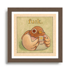Fuck' Pigeon 06 Framed Art Print