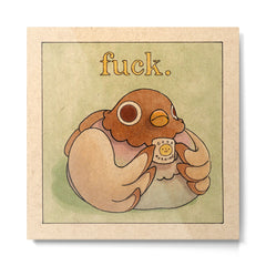 Fuck' Pigeon 06 Metal Print