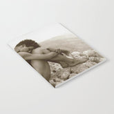 Caino' Male Nude black and white photograph / black and white photography by Wilhem von Gloeden Notebook