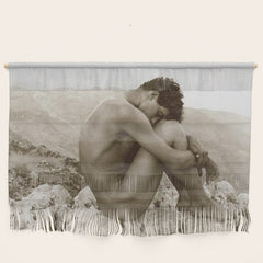 Caino' Male Nude black and white photograph / black and white photography by Wilhem von Gloeden Wall Hanging