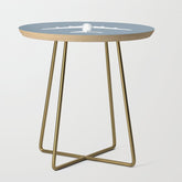 747-400 Jumbo Jet Airliner Aircraft - Slate Side Table