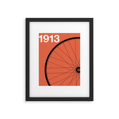 1913 - Roue de Bicyclette - Marcel Duchamp Framed Art Print