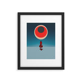 A a Child I was a Misfit Framed Art Print