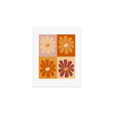 70's Daisy Bloom Art Print