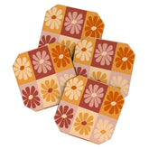70's Daisy Bloom Coaster