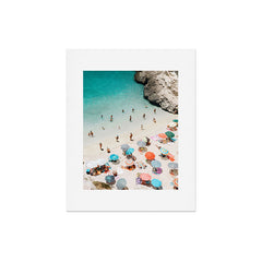 A Day At The Beach Art Print
