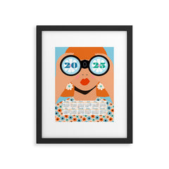 2025 Calendar - Seeking New Horizons Framed Art Print