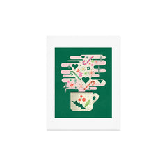 A Cup of Cheer - Warm Wishes Festive Holiday Mug Art Print