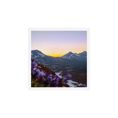 3 Sisters Sunset Art Print