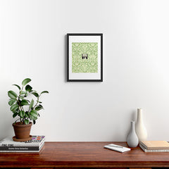3 1/2 Inch Floppy Disk Framed Art Print