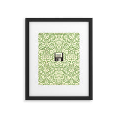 3 1/2 Inch Floppy Disk Framed Art Print