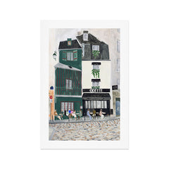 A day in Paris Art Print
