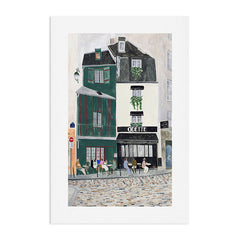 A day in Paris Art Print