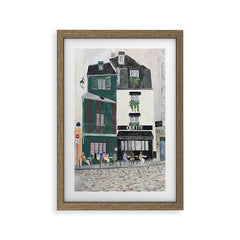 A day in Paris Framed Art Print