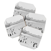 1895 Narragansett Pier and Beach, Narragansett, Rhode Island Coaster