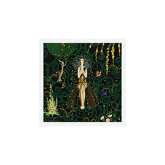 1921 Classical Masterpiece 'Flowers and Flames' by Kay Nielsen Art Print