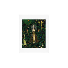 1921 Classical Masterpiece 'Flowers and Flames' by Kay Nielsen Art Print