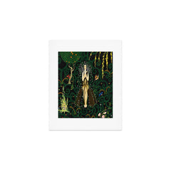 1921 Classical Masterpiece 'Flowers and Flames' by Kay Nielsen Art Print