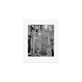 A Book Lover's Dream - Cincinnati Public Library black and white photographs / black and white photo Art Print