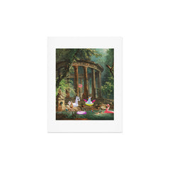 18th Century Pool Party Art Print