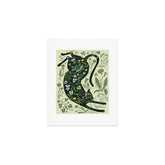 A Cat in the Wildflowers Art Print