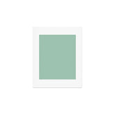 1950s Mint Green Solid Art Print