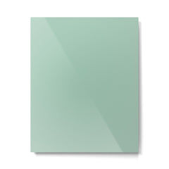 1950s Mint Green Solid Metal Print