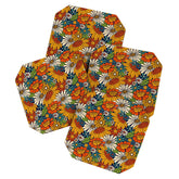 70s Retro Floral - Bold Coaster