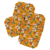 70s Retro Floral Coaster