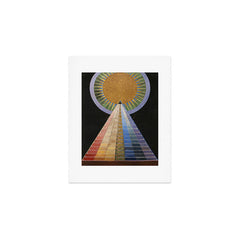 "Altarpiece" by Hilma af Klint (1907) Art Print