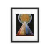 "Altarpiece" by Hilma af Klint (1907) Framed Art Print