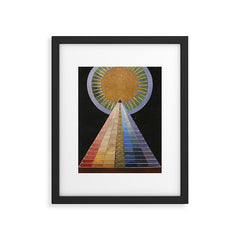 "Altarpiece" by Hilma af Klint (1907) Framed Art Print