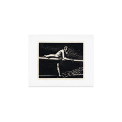 "Bowspirit" by Rockwell Kent (1930) Art Print