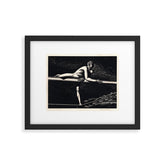 "Bowspirit" by Rockwell Kent (1930) Framed Art Print