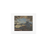 "Cloud Study" by Knud Baade, 1838 Art Print