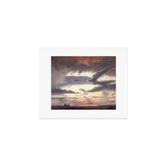 "Cloud Study" by Knud Baade, 1838 Art Print