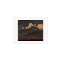 "Cloud Study" by Knud Baade, 1843 Art Print
